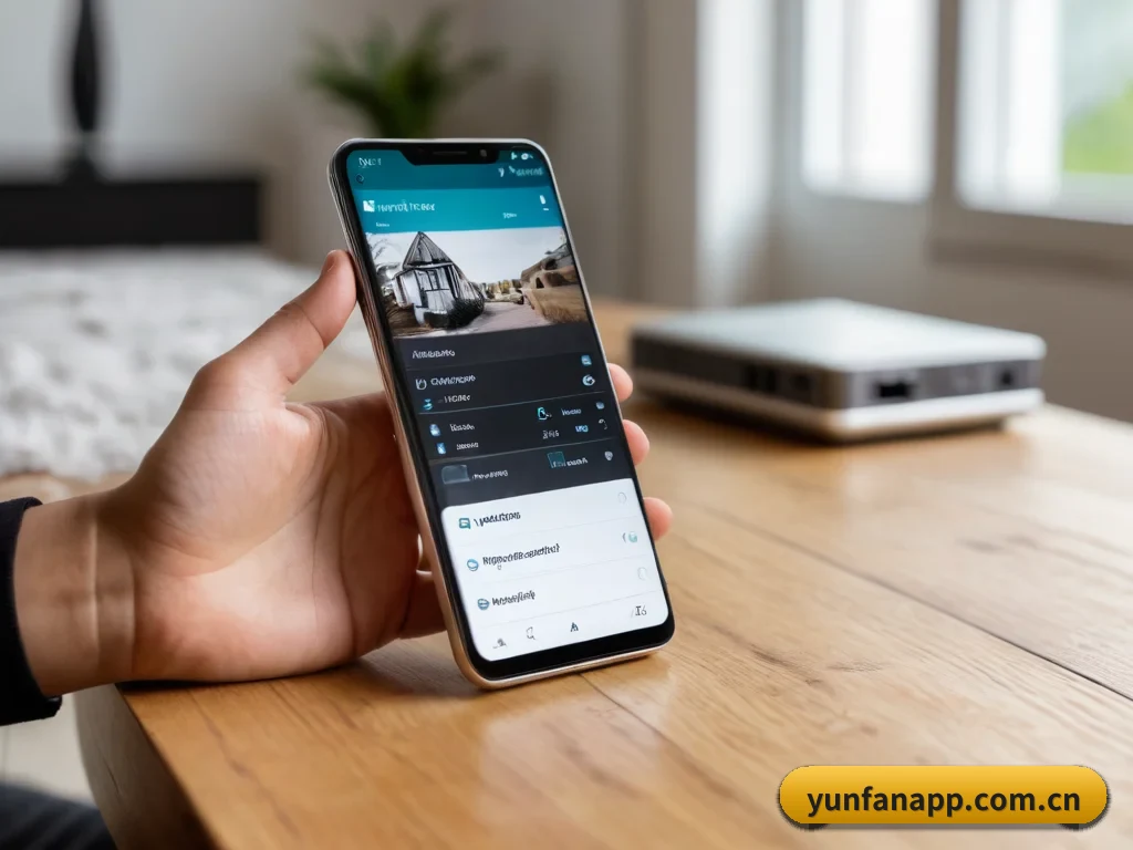 云帆加速器 APP 界面